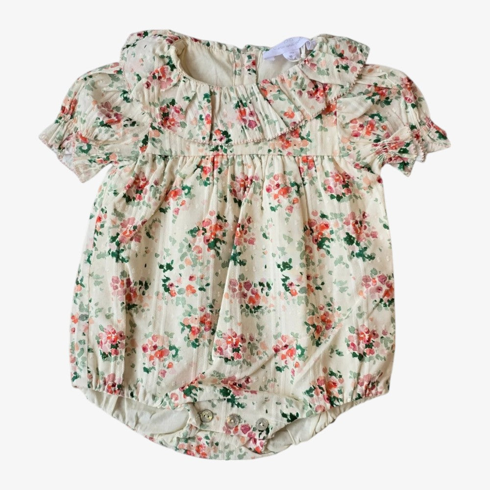 Agapi Romper - Pink Flower