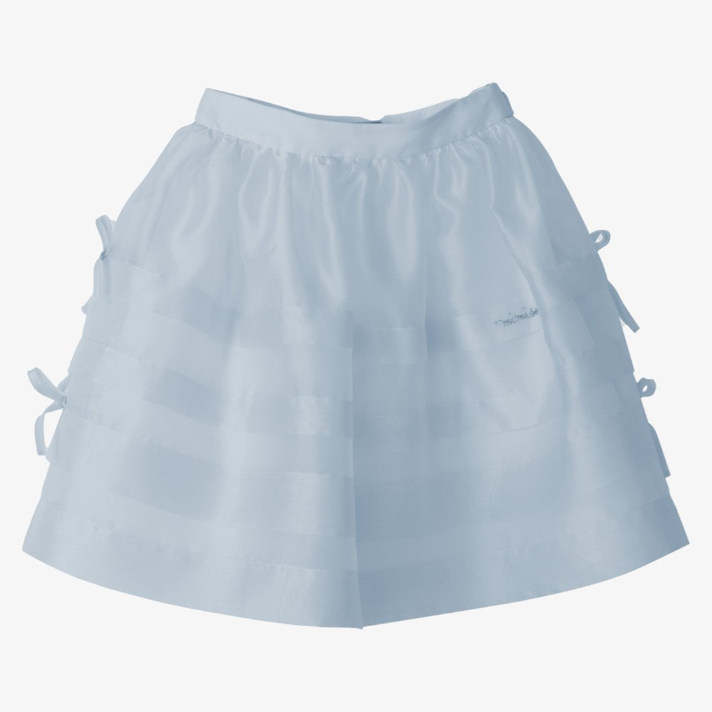 Organza Skirt - Light Blue
