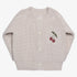 Knit Cardigan - Cherry