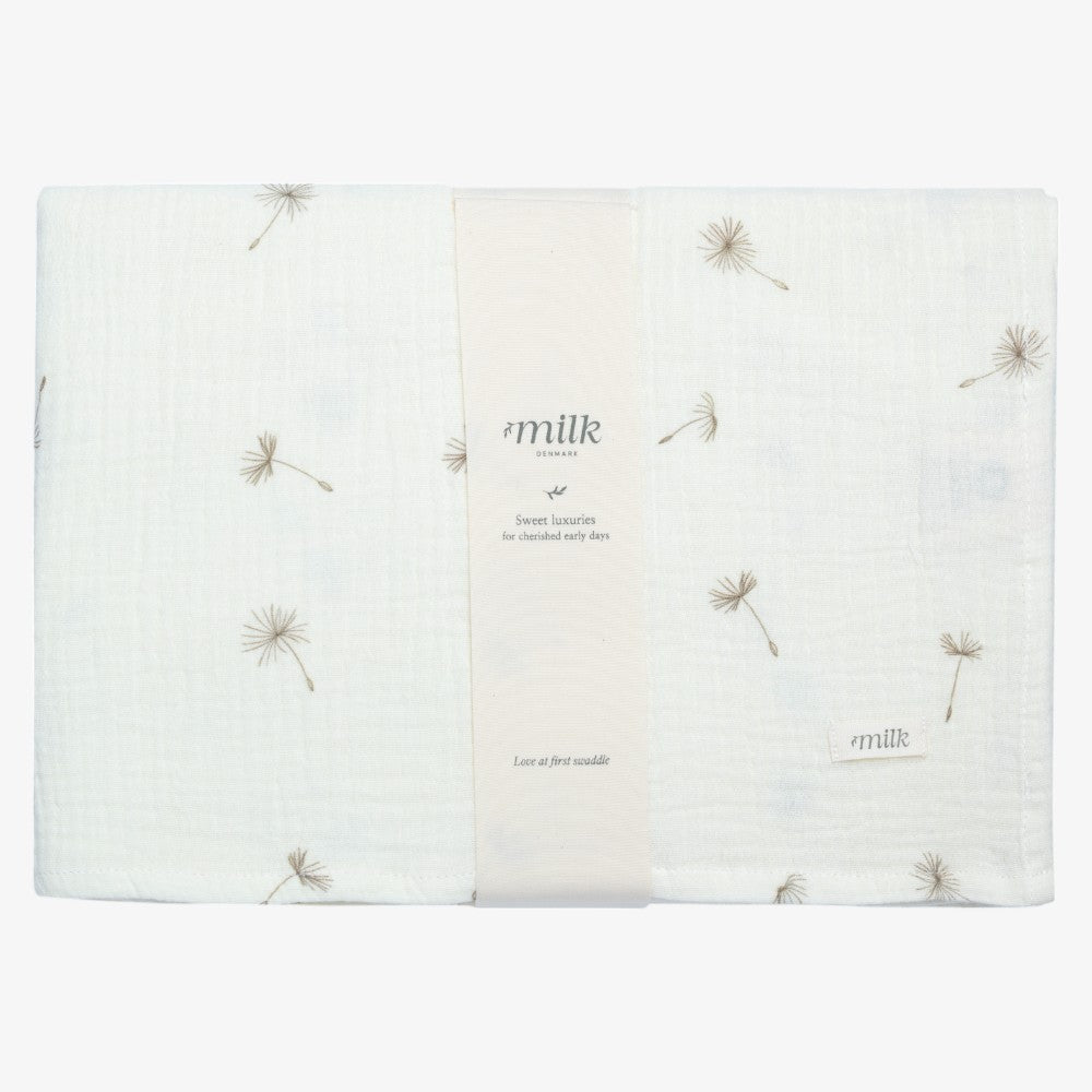 Muslin Swaddles - Wildflower Ivory