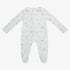 Print Footie - Wildflower Ivory