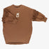 Fringe Dress - Brown