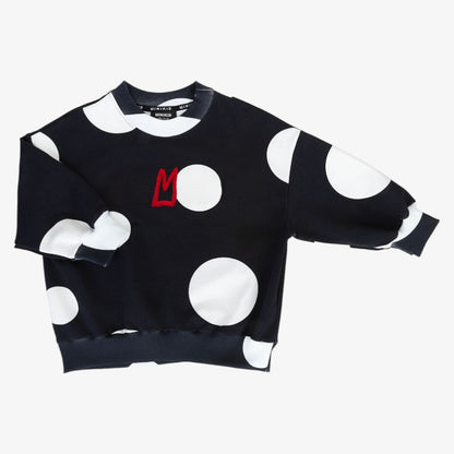 Dot Sweatshirt - Black