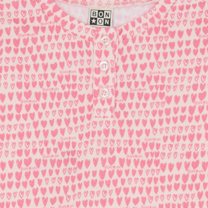 Printed Loungewear - Pink Heart