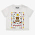 Allover Print Tee - White