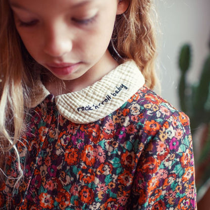 Flower Print Dress - Multi