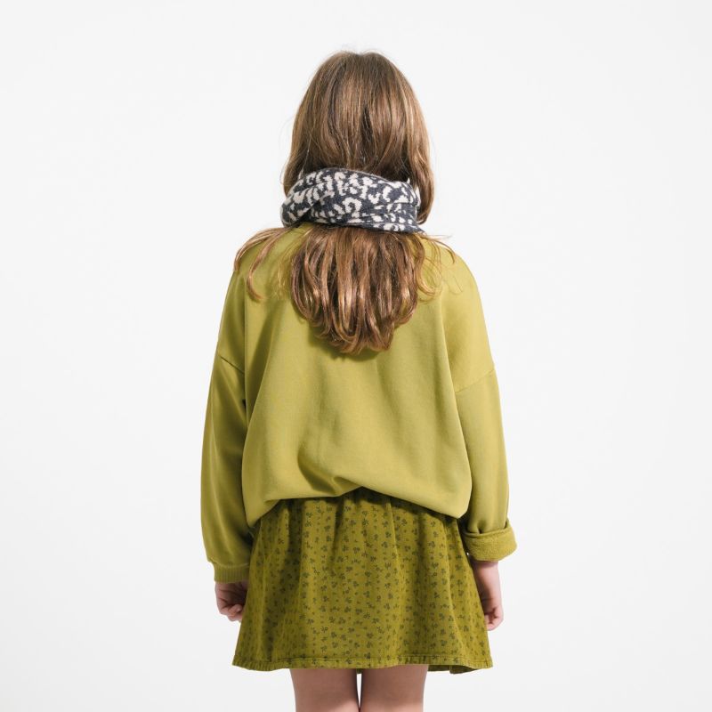 Flower Skirt - Khaki