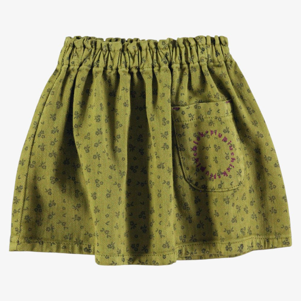 Flower Skirt - Khaki