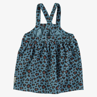 Animal Print Dress - Blue