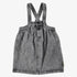 High Waisted Dress - Black Denim