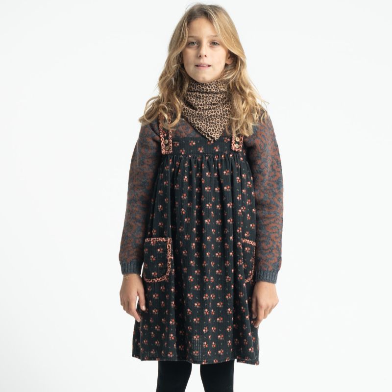 Flower Jumper Short - Black