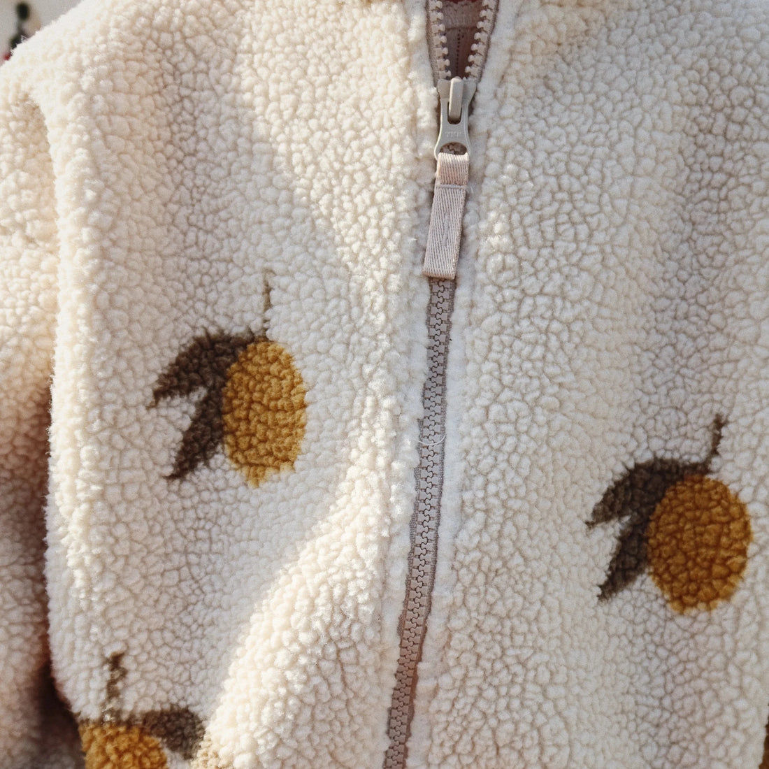 Jody Teddy Jacket - Lemon