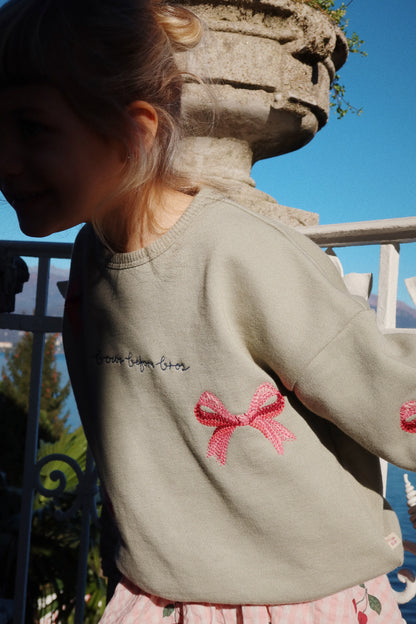 Lou Bow Sweatshirt - Tea