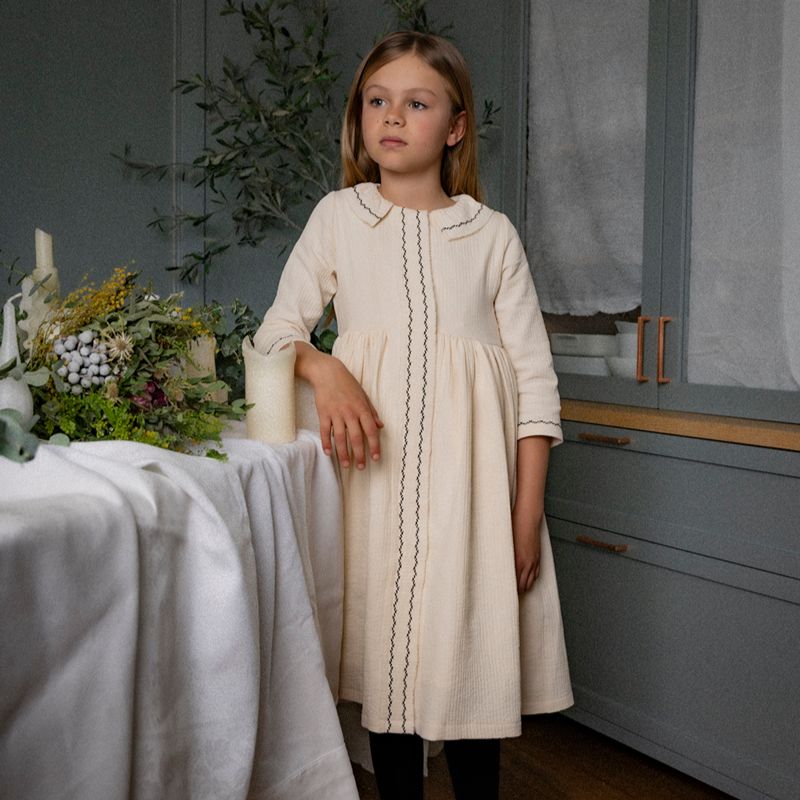 Mori Dress - Beige