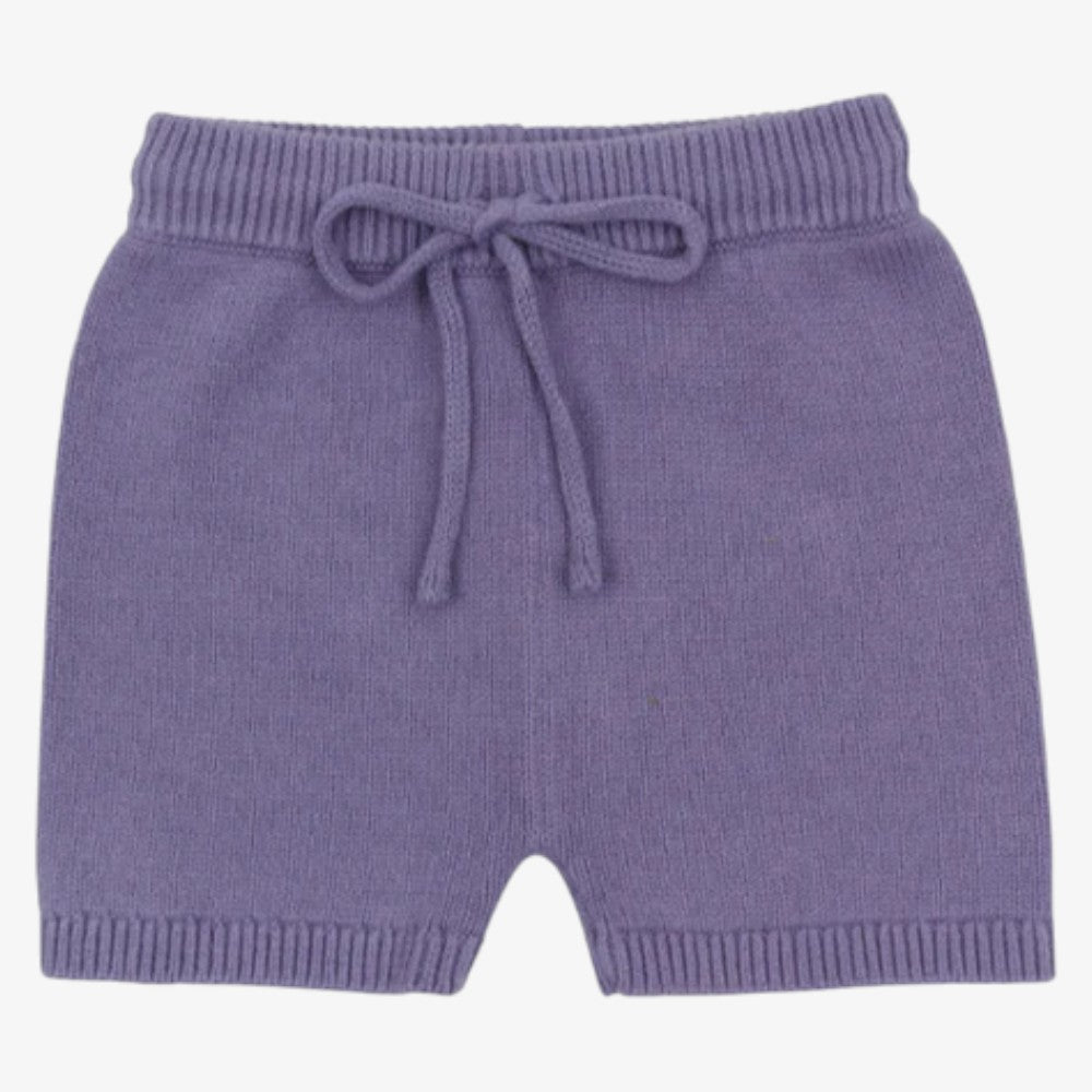 Knit Shorts - Lavender