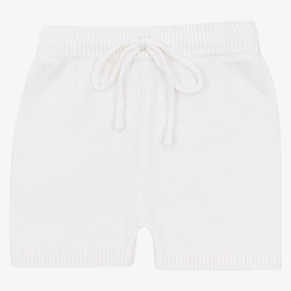 Knit Shorts - White