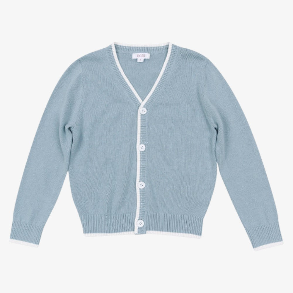 Zane Stitch Cardigan - Sky Blue