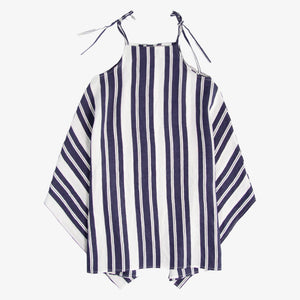 Stripe Dress - Navy