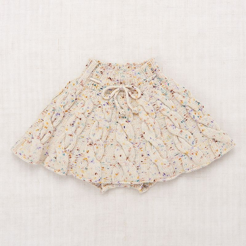 Cable Skating Skirt - Confetti