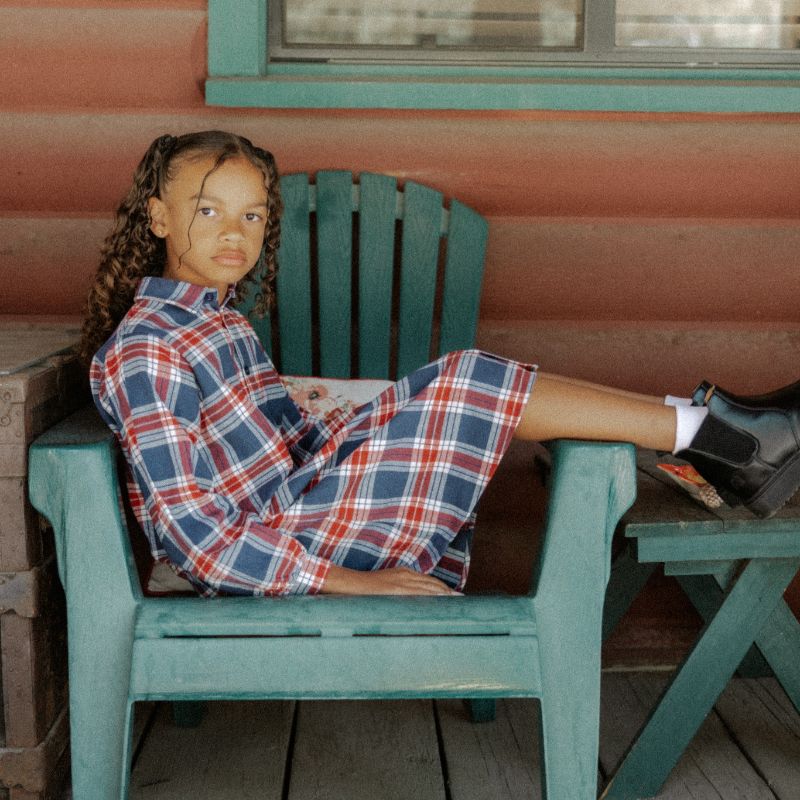 Margo Dress - Plaid