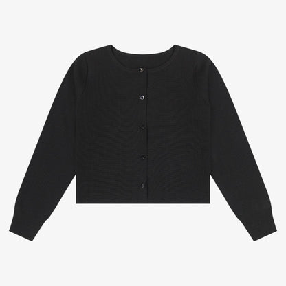 Mae Rope Cardigan - Black