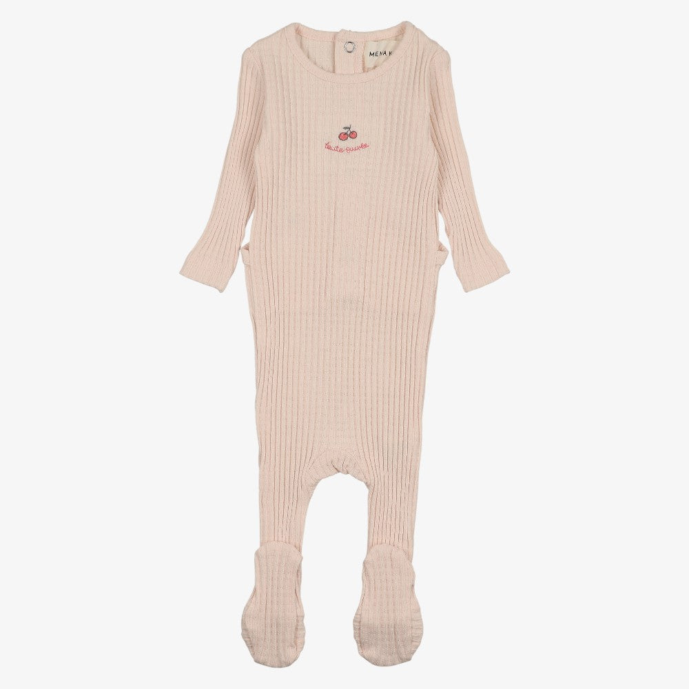Textured Take Me Home Set - Pale Pink