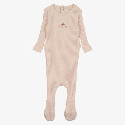 Textured Take Me Home Set - Pale Pink