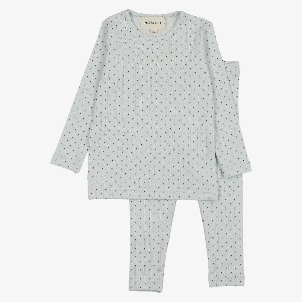 Tulip Top And Pants - Blue