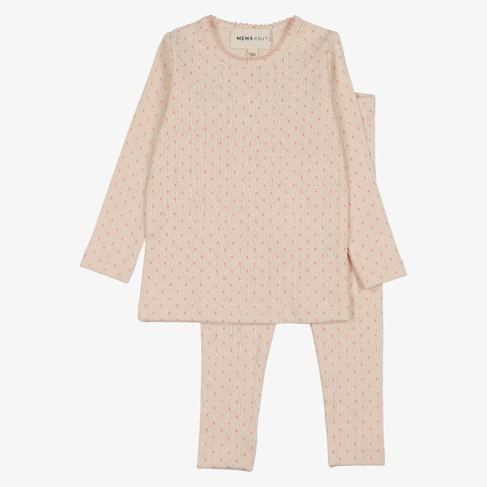 Tulip Top And Pants - Pink