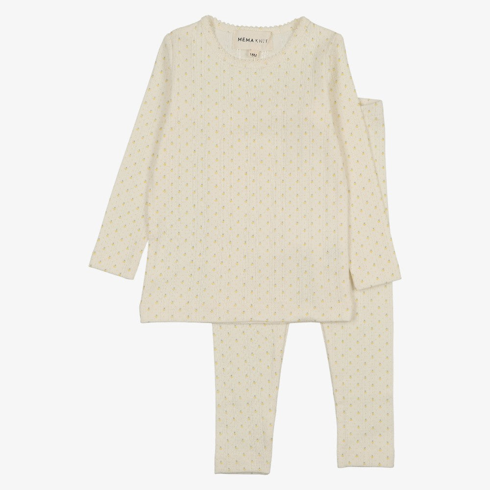 Tulip Top And Pants - Yellow