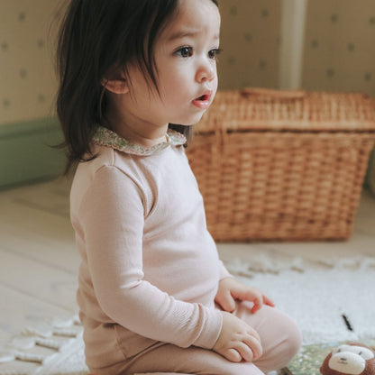 Collar 2 Piece Set - Pink