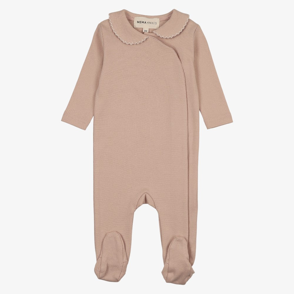 Trim Collar Take Me Home Set - Pink