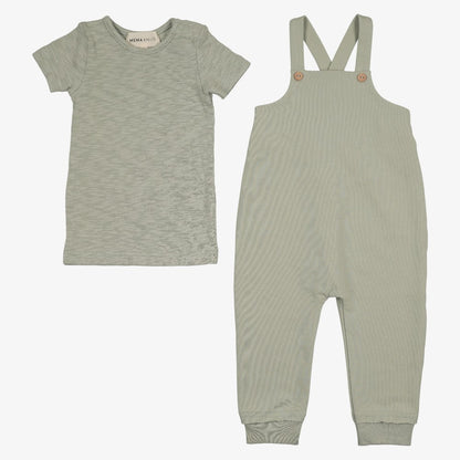 Tee And Romper - Mint