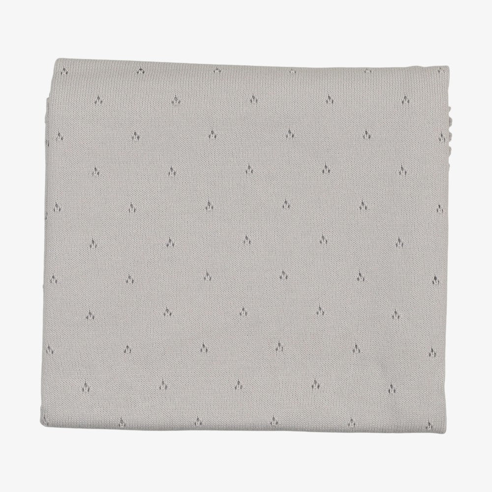 Knit Blanket - Gray Dawn