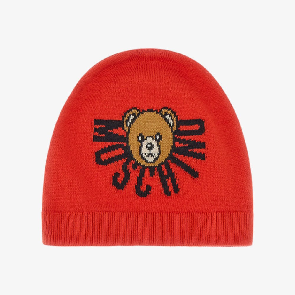Knit Hat - Poppy Red