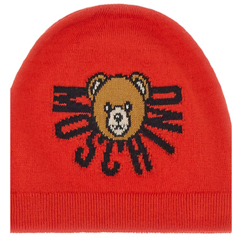 Knit Hat - Poppy Red
