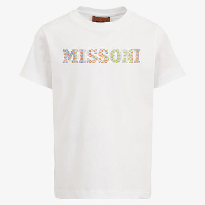 Multi Logo Tee - White