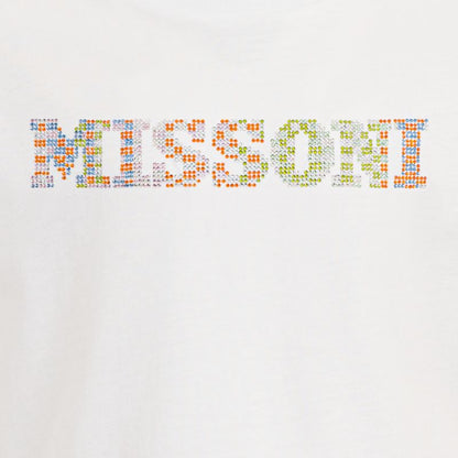 Multi Logo Tee - White