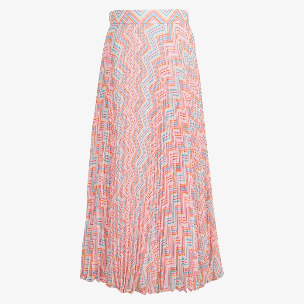 Zigzag Skirt - White