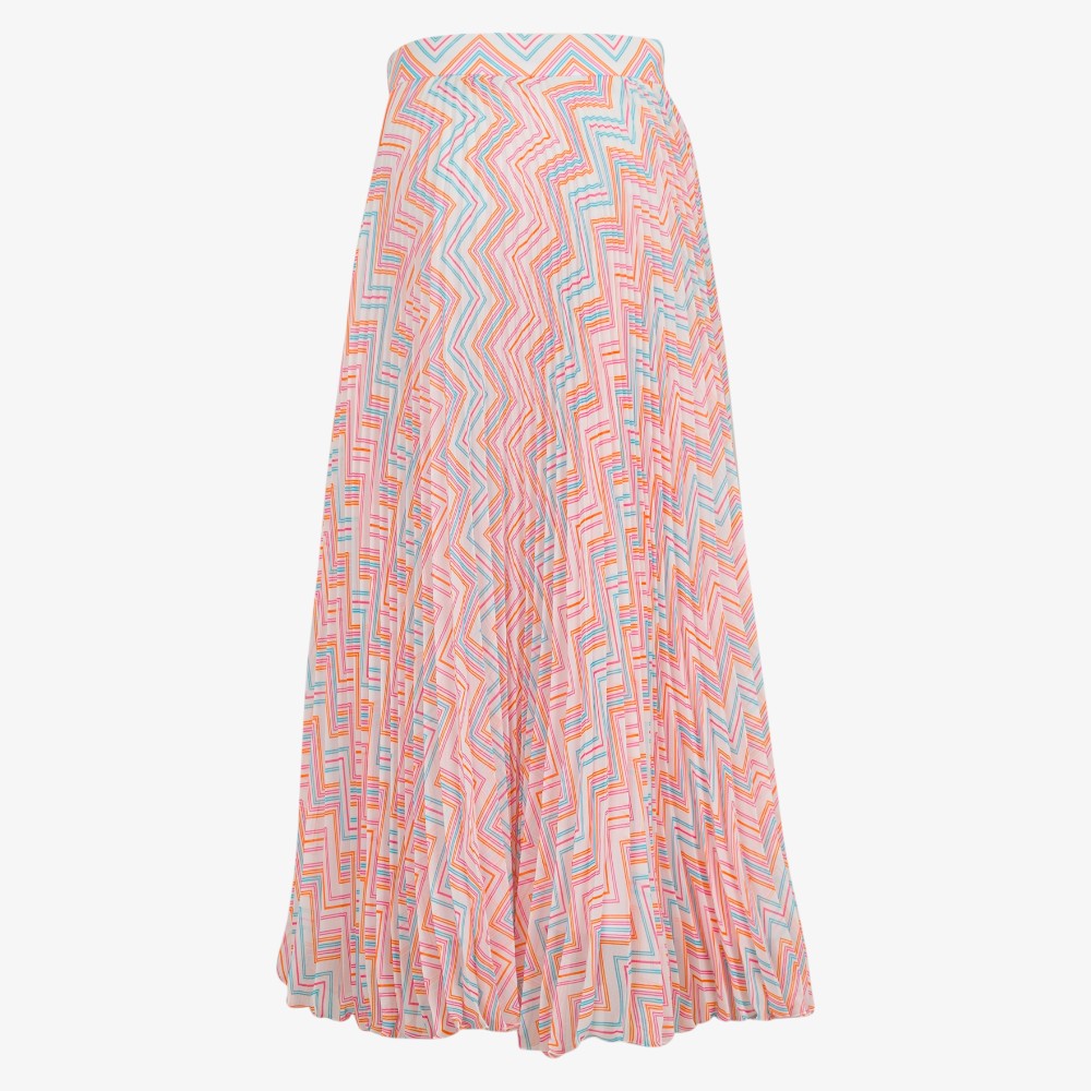 Zigzag Skirt - White