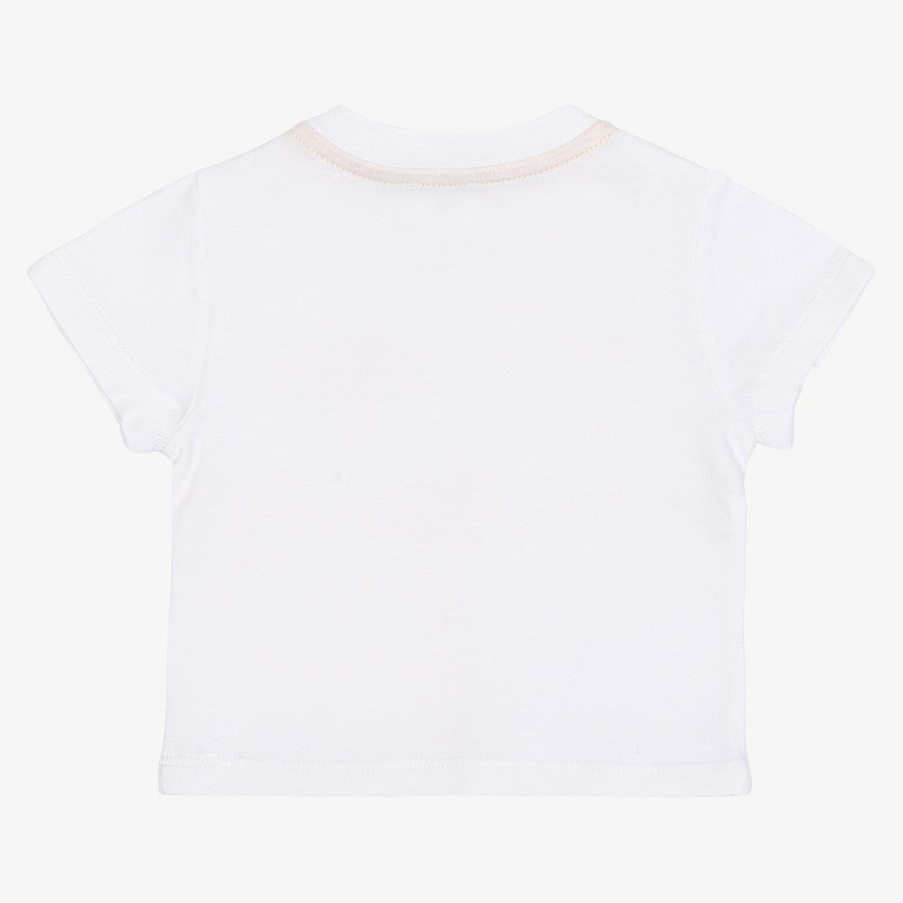 Multi Logo Tee - White