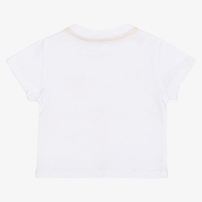 Multi Logo Tee - White