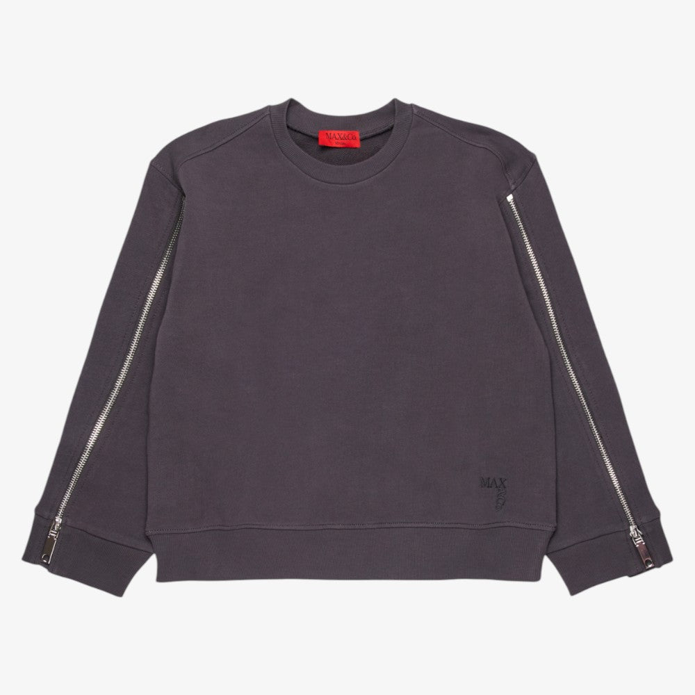 Zipper Sweatshirt - Grey