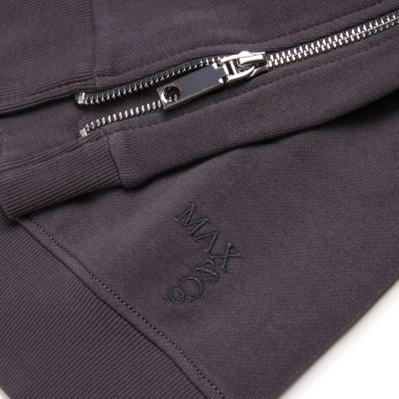 Zipper Sweatshirt - Grey