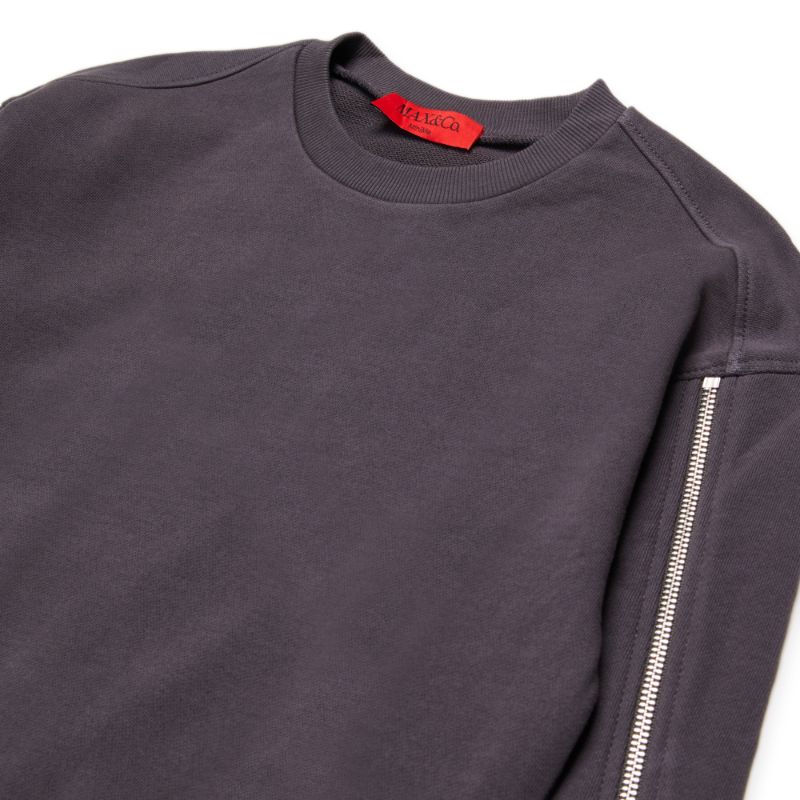 Zipper Sweatshirt - Grey