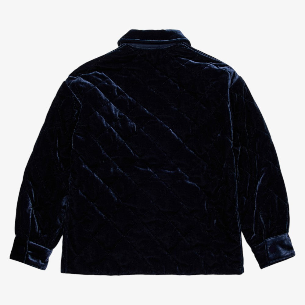 Velvet Jacket - Navy