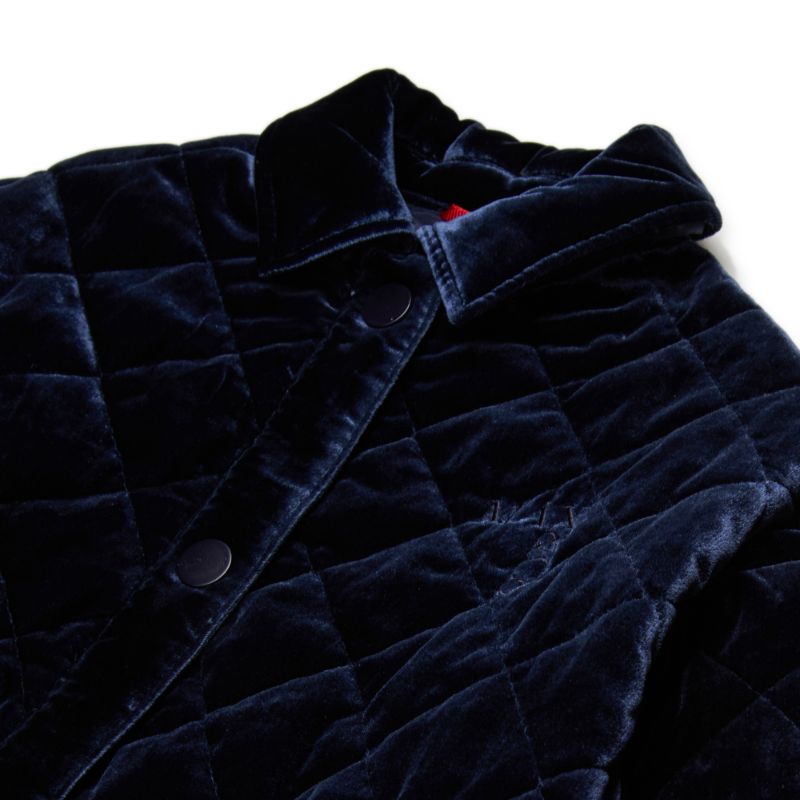 Velvet Jacket - Navy