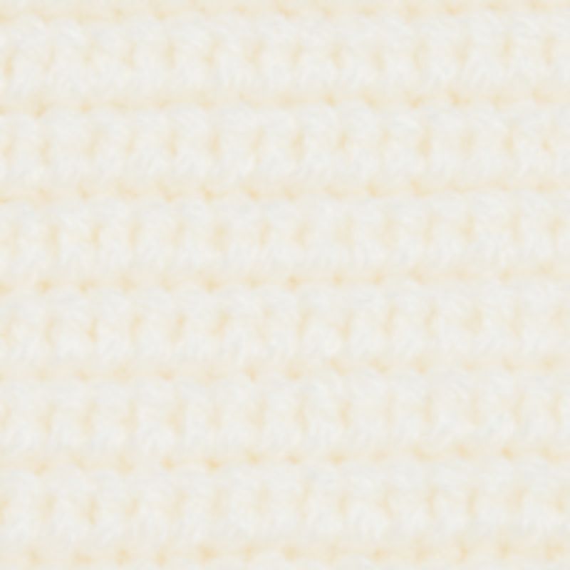 Logo Knit Scarf - Cream