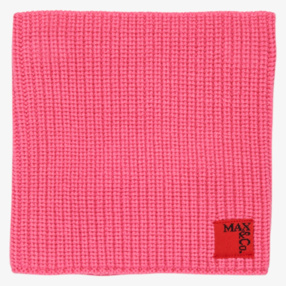 Logo Knit Scarf - Pink