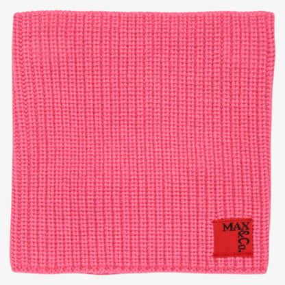 Logo Knit Scarf - Pink